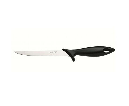 Кухонний ніж Fiskars Essential филейный 28 см Black (1023777)