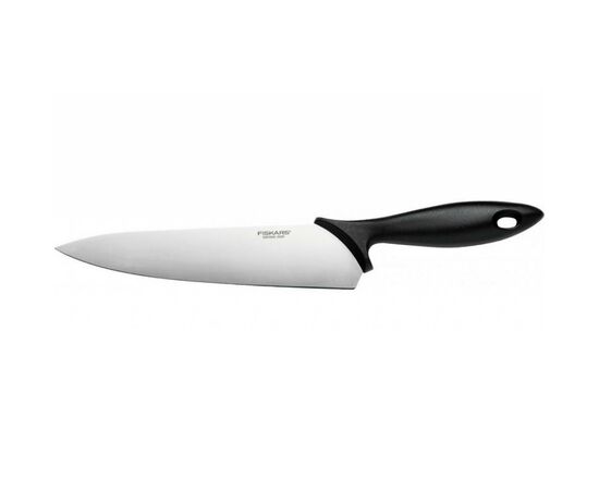 Кухонный нож Fiskars Essential поварской 21 см Black (1023775)