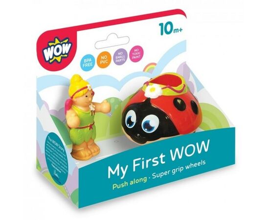 Развивающая игрушка Wow Toys Божья коровка Лили (10416), изображение 5 Развивающая игрушка Wow Toys Божья коровка Лили (10416), изображение 5