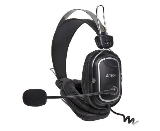 Навушники A4Tech HU-50 USB Black, зображення 3 Навушники A4Tech HU-50 USB Black, зображення 3