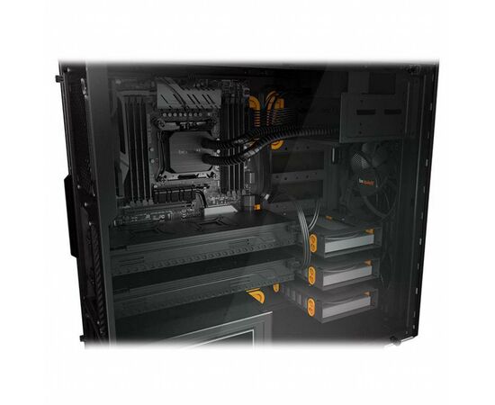 Корпус Be quiet! Pure Base 600 Window Orange (BGW20), изображение 4 Корпус Be quiet! Pure Base 600 Window Orange (BGW20), изображение 4