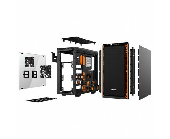 Корпус Be quiet! Pure Base 600 Window Orange (BGW20), изображение 6 Корпус Be quiet! Pure Base 600 Window Orange (BGW20), изображение 6