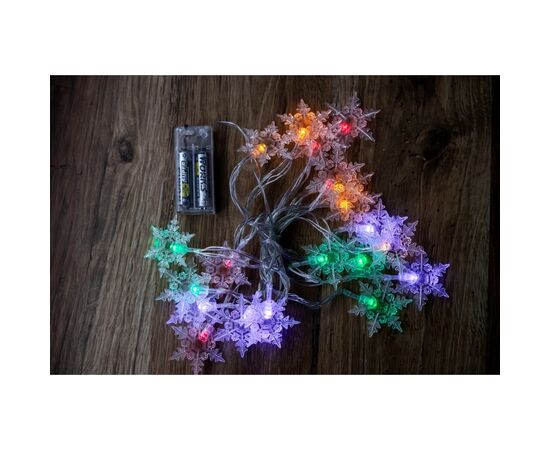 Гирлянда BPNY Звездочка Color 3.5м, 2хАА, 1.2W (102974), изображение 3 Гирлянда BPNY Звездочка Color 3.5м, 2хАА, 1.2W (102974), изображение 3