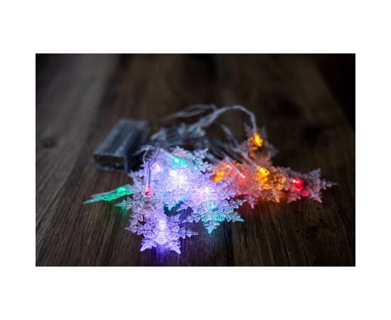 Гирлянда BPNY Звездочка Color 3.5м, 2хАА, 1.2W (102974)