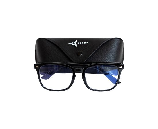 Очки компьютерные AirOn EYE CARE чорные (4822352781042), изображение 5 Очки компьютерные AirOn EYE CARE чорные (4822352781042), изображение 5