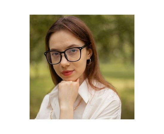 Очки компьютерные AirOn EYE CARE чорные (4822352781042), изображение 6 Очки компьютерные AirOn EYE CARE чорные (4822352781042), изображение 6