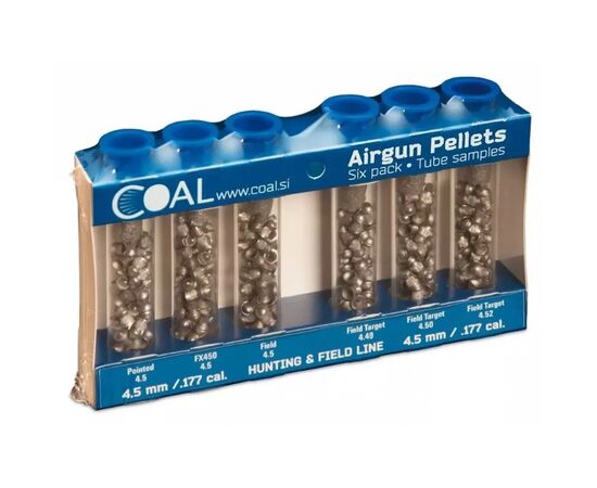 Пульки Coal Hunting & Field Line Pellets 4,5 мм тестовий набір (6TS-HF45)
