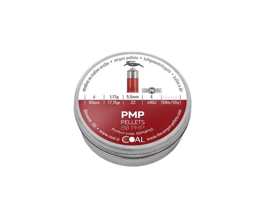 Пульки Coal PMP 5,5 мм 80 шт/уп (80PMP55)