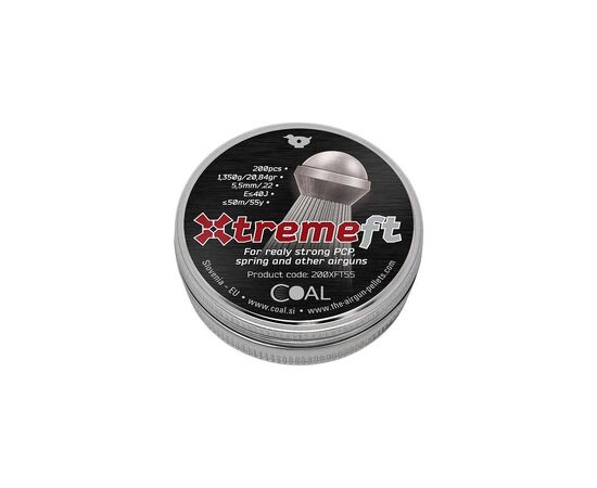 Пульки Coal Xtreme FT 5,5 мм 200 шт/уп (200XFT55)