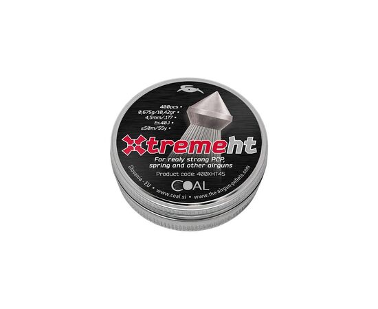 Пульки Coal Xtreme HT 4,5 мм 400 шт/уп (400XHT45)