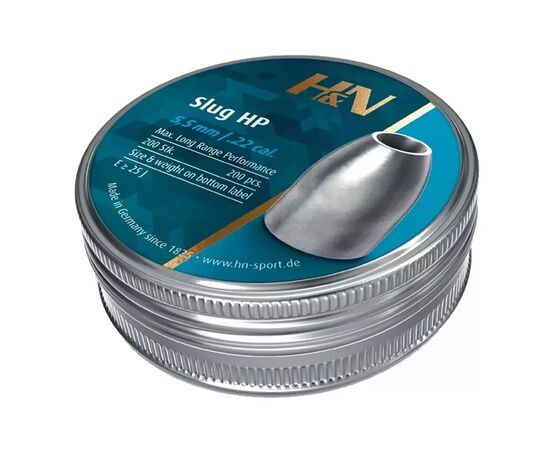 Пульки H&N Slug HP 5,51 мм 200 шт/уп (96355102301)