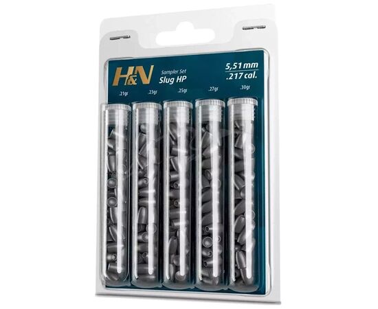Пульки H&N Slug Sampler Test Set 5,51 мм (99985510005)