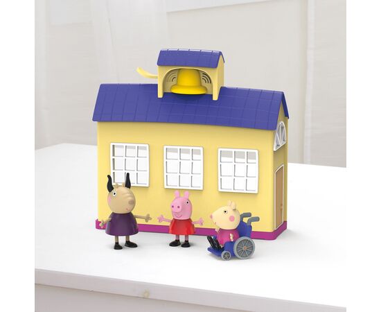 Игровой набор Peppa Школа Пеппы (3 фигурки, звук) (F2166), изображение 2 Игровой набор Peppa Школа Пеппы (3 фигурки, звук) (F2166), изображение 2