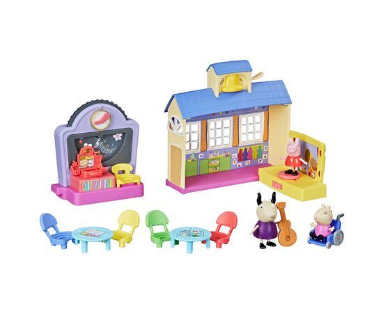 Игровой набор Peppa Школа Пеппы (3 фигурки, звук) (F2166)