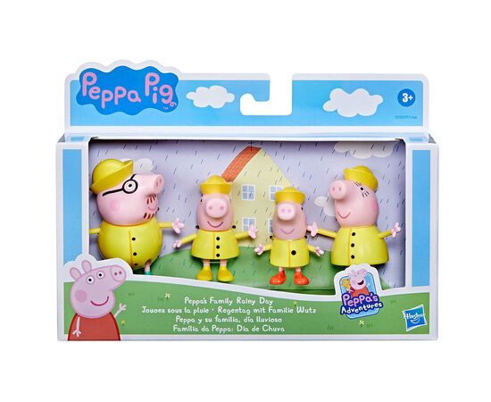 Фігурка Peppa Дружня родина Пеппи, Дощовий день (F2193), зображення 3 Фігурка Peppa Дружня родина Пеппи, Дощовий день (F2193), зображення 3