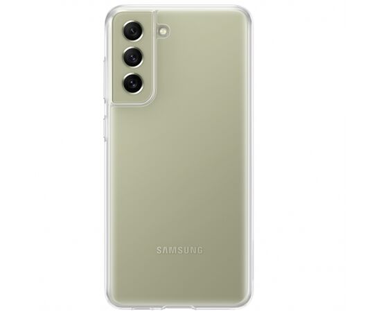 Чехол для моб. телефона Samsung Premium Clear Cover Galaxy S21 FE (G990) Transparent (EF-QG990CTEGRU), изображение 2 Чехол для моб. телефона Samsung Premium Clear Cover Galaxy S21 FE (G990) Transparent (EF-QG990CTEGRU), изображение 2