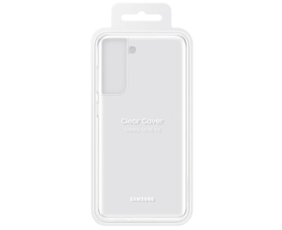 Чехол для моб. телефона Samsung Premium Clear Cover Galaxy S21 FE (G990) Transparent (EF-QG990CTEGRU), изображение 5 Чехол для моб. телефона Samsung Premium Clear Cover Galaxy S21 FE (G990) Transparent (EF-QG990CTEGRU), изображение 5
