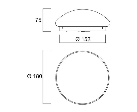 Світильник Sylvania START ECO SURFACE IP44 520LM 830/840 DUALTONE (43425), зображення 5