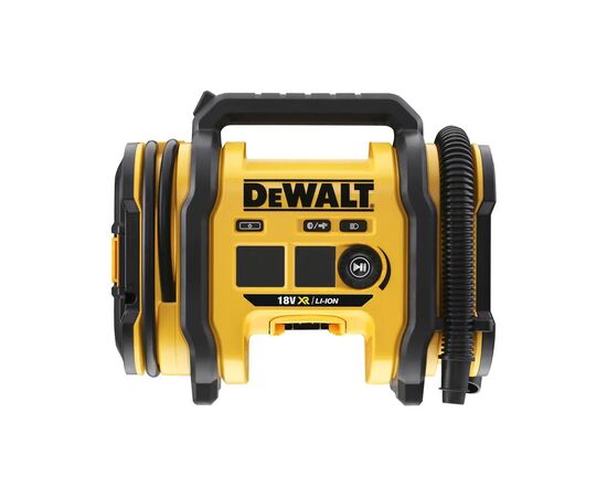 Автомобильный компрессор DeWALT аккумуляторный DCC018N (Без АКБ и ЗУ) (DCC018N), изображение 2 Автомобильный компрессор DeWALT аккумуляторный DCC018N (Без АКБ и ЗУ) (DCC018N), изображение 2
