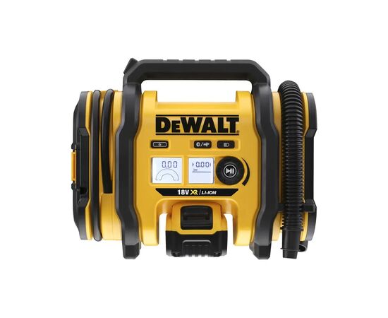 Автомобильный компрессор DeWALT аккумуляторный DCC018N (Без АКБ и ЗУ) (DCC018N), изображение 3 Автомобильный компрессор DeWALT аккумуляторный DCC018N (Без АКБ и ЗУ) (DCC018N), изображение 3