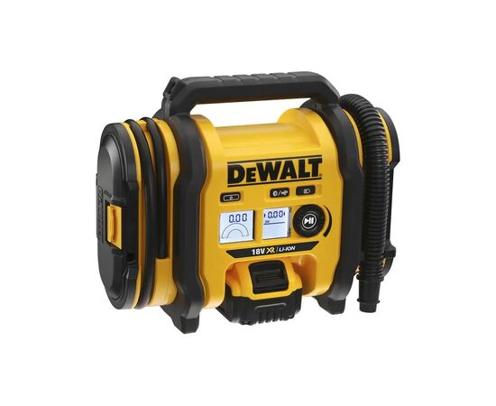 Автомобильный компрессор DeWALT аккумуляторный DCC018N (Без АКБ и ЗУ) (DCC018N), изображение 4 Автомобильный компрессор DeWALT аккумуляторный DCC018N (Без АКБ и ЗУ) (DCC018N), изображение 4