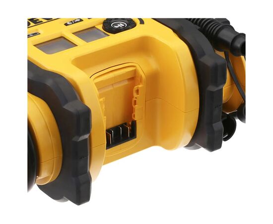 Автомобильный компрессор DeWALT аккумуляторный DCC018N (Без АКБ и ЗУ) (DCC018N), изображение 5 Автомобильный компрессор DeWALT аккумуляторный DCC018N (Без АКБ и ЗУ) (DCC018N), изображение 5