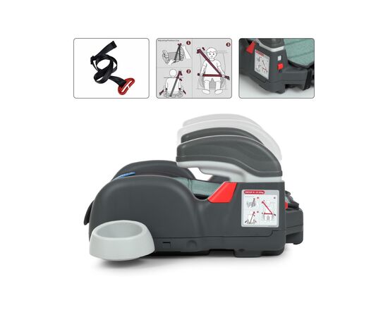 Автокресло El Camino бустер 22-36кг (ME 1044 RORO royal mint), изображение 3 Автокресло El Camino бустер 22-36кг (ME 1044 RORO royal mint), изображение 3