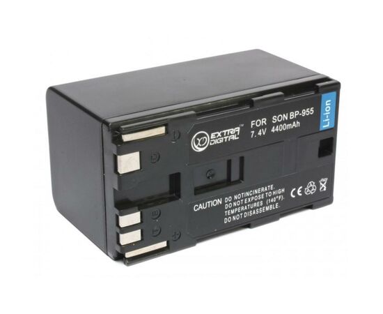 Акумулятор до фото/відео Extradigital Canon BP-955 (chip) (BDC1304)