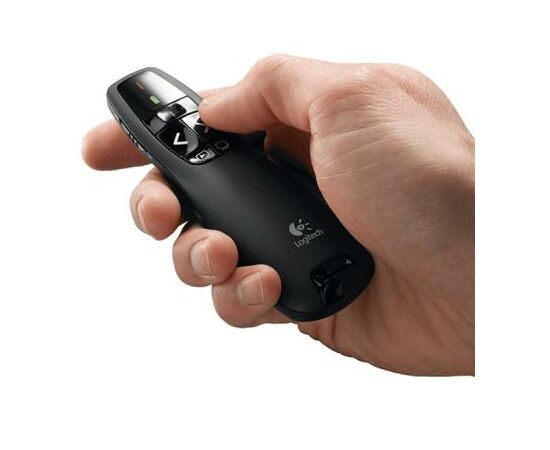 Презентер Logitech Presenter R400 (910-001356), изображение 3 Презентер Logitech Presenter R400 (910-001356), изображение 3
