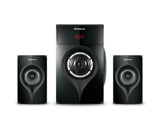 Акустическая система REAL-EL M-370 black, изображение 2 Акустическая система REAL-EL M-370 black, изображение 2