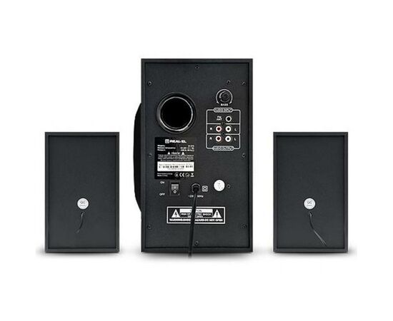 Акустическая система REAL-EL M-370 black, изображение 3 Акустическая система REAL-EL M-370 black, изображение 3
