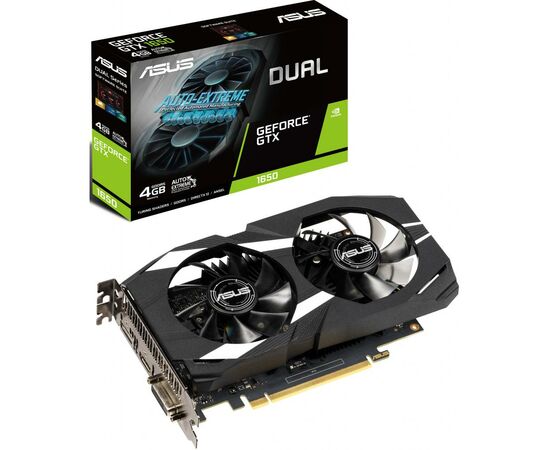Видеокарта ASUS GeForce GTX1650 4096Mb DUAL (DUAL-GTX1650-4G)