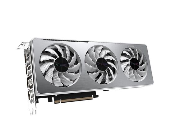 Видеокарта GIGABYTE GeForce RTX3060 12Gb VISION OC 2.0 LHR (GV-N3060VISION OC-12GD 2.0), изображение 2 Видеокарта GIGABYTE GeForce RTX3060 12Gb VISION OC 2.0 LHR (GV-N3060VISION OC-12GD 2.0), изображение 2