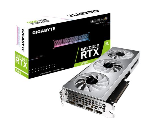Відеокарта GIGABYTE GeForce RTX3060 12Gb VISION OC 2.0 LHR (GV-N3060VISION OC-12GD 2.0)