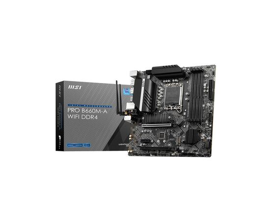 Материнська плата MSI PRO B660M-A WIFI DDR4