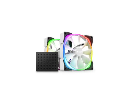 Кулер для корпуса NZXT AER RGB 2 - Twin Starter - White (HF-2814C-DW)