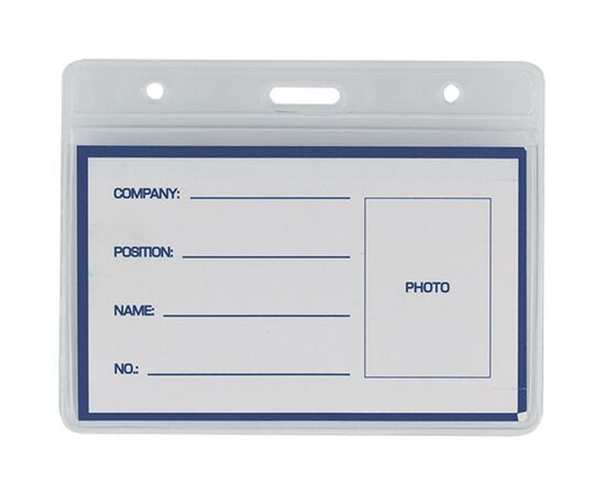 Бейдж Buromax horizontal 95х75мм PVC (BM.5402)