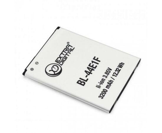Акумуляторна батарея для телефону Extradigital LG V20 (BL-44E1F) 3200 mAh (BML6431), зображення 3 Акумуляторна батарея для телефону Extradigital LG V20 (BL-44E1F) 3200 mAh (BML6431), зображення 3
