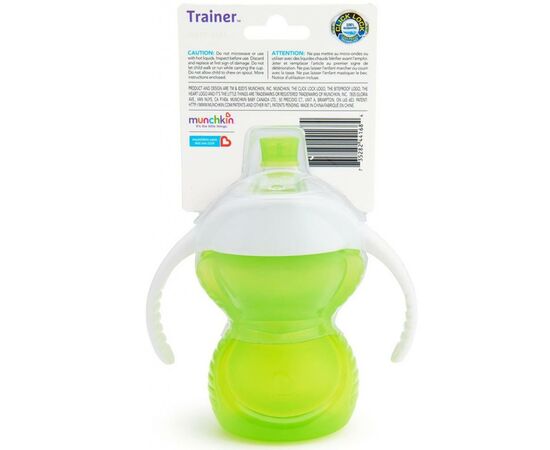 Поїльник-непроливайка Munchkin Chew Proof 237 мл Зелений (012291.03), зображення 3 Поїльник-непроливайка Munchkin Chew Proof 237 мл Зелений (012291.03), зображення 3
