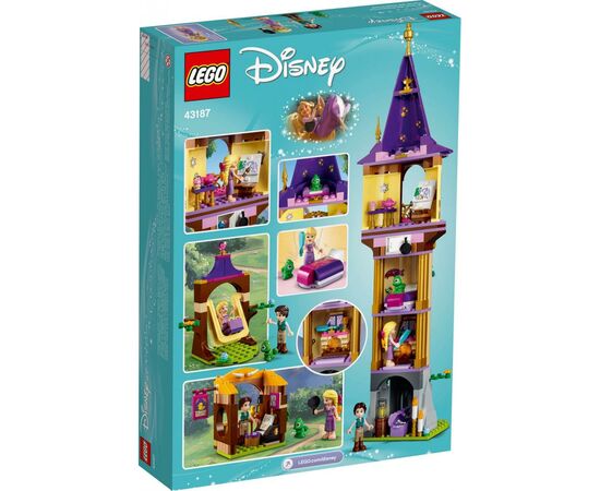 Конструктор LEGO Disney Princess Башня Рапунцель 369 деталей (43187), изображение 9 Конструктор LEGO Disney Princess Башня Рапунцель 369 деталей (43187), изображение 9