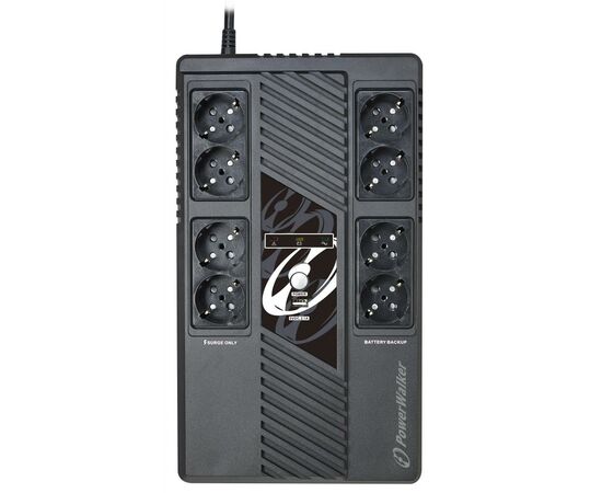Источник бесперебойного питания PowerWalker VI 1000 MS (10121162), изображение 3 Источник бесперебойного питания PowerWalker VI 1000 MS (10121162), изображение 3