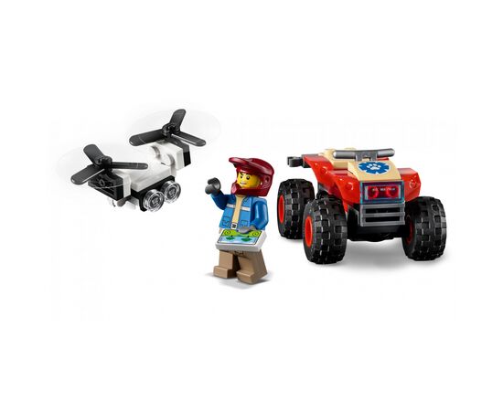 Конструктор LEGO City Спасательный вездеход для зверей 74 деталей (60300), изображение 5 Конструктор LEGO City Спасательный вездеход для зверей 74 деталей (60300), изображение 5