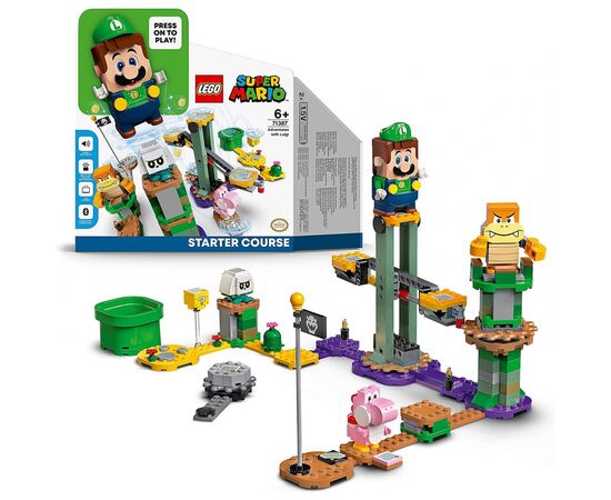 Конструктор LEGO Super Mario Стартовый набор Приключения вместе с Луиджи 280 (71387), изображение 2 Конструктор LEGO Super Mario Стартовый набор Приключения вместе с Луиджи 280 (71387), изображение 2