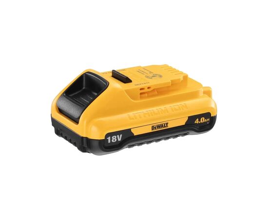 Аккумулятор к электроинструменту DeWALT 18 В, 4 Ач, время зарядки 60 мин, вес 0.6 кг (DCB189)