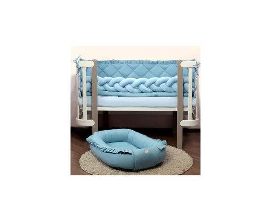 Детский постельный набор Верес Macaroon Blueberry (219.05), изображение 5 Детский постельный набор Верес Macaroon Blueberry (219.05), изображение 5