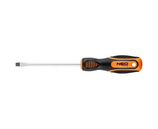 Отвертка Neo Tools шлицевая 5.5x100 мм, CrV (04-174)