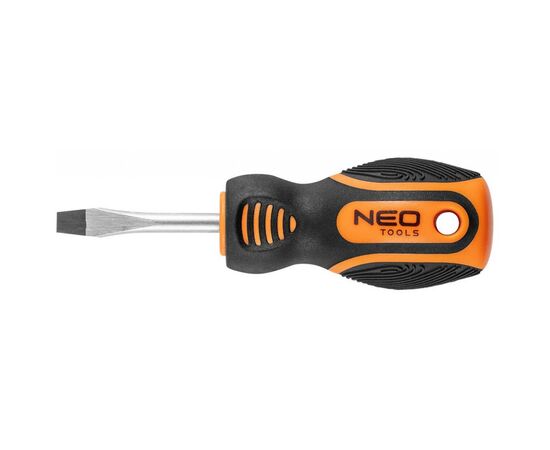 Отвертка Neo Tools шлицевая 5.5x38 мм, CrV (04-173)