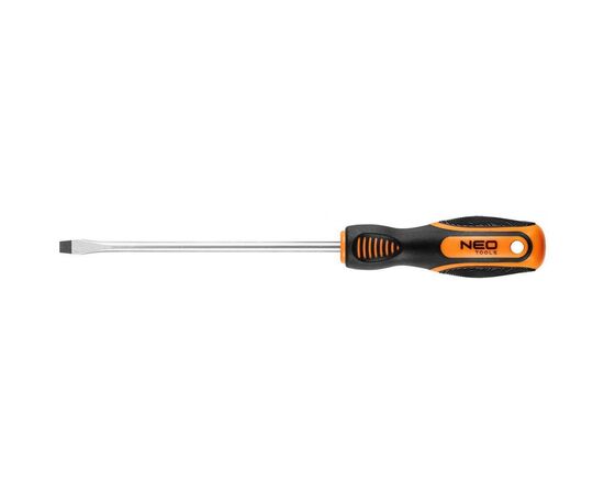 Отвертка Neo Tools шлицевая 6.5x150 мм, CrV (04-175)