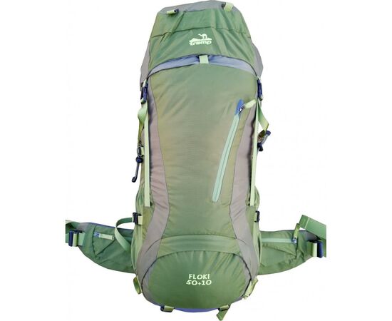 Рюкзак туристический Tramp Floki 50+10 Green (UTRP-046-green)