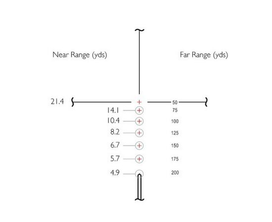 Прицел Hawke Vantage IR 3-9x40 (Rimfire .22 LR Subsonic R/G) (14223), изображение 3 Прицел Hawke Vantage IR 3-9x40 (Rimfire .22 LR Subsonic R/G) (14223), изображение 3